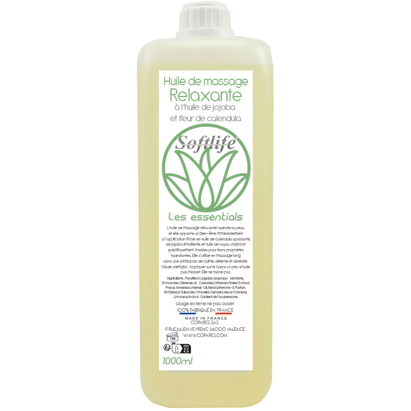 Huile de massage relaxante 1000ml